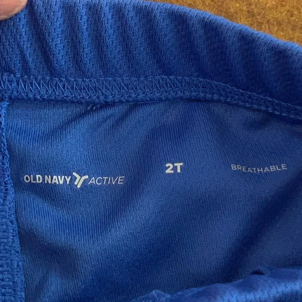 Old Navy Toddler 2T Green Blue Active Mesh Athletic Shorts Bundle NWT